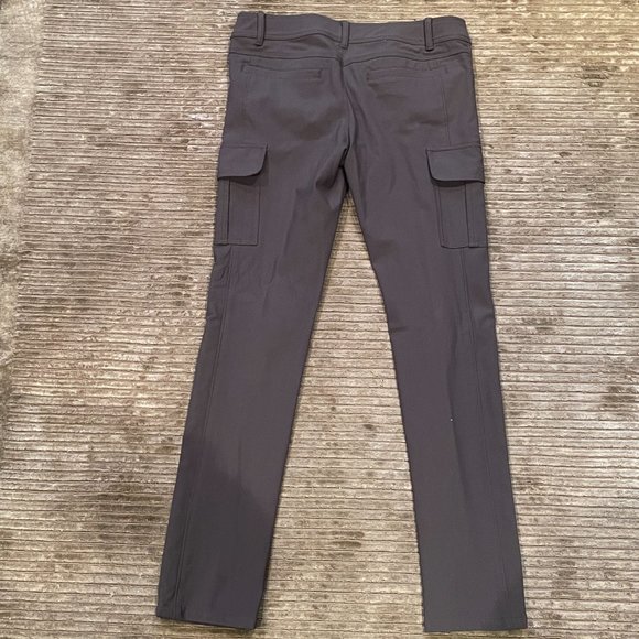Fabulous Womans Brown Stretch Skinny Cargo pants Japanese Brand 22 Octobre Sz.4 - Picture 6 of 11